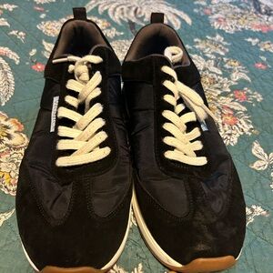 Black fashion sneakers